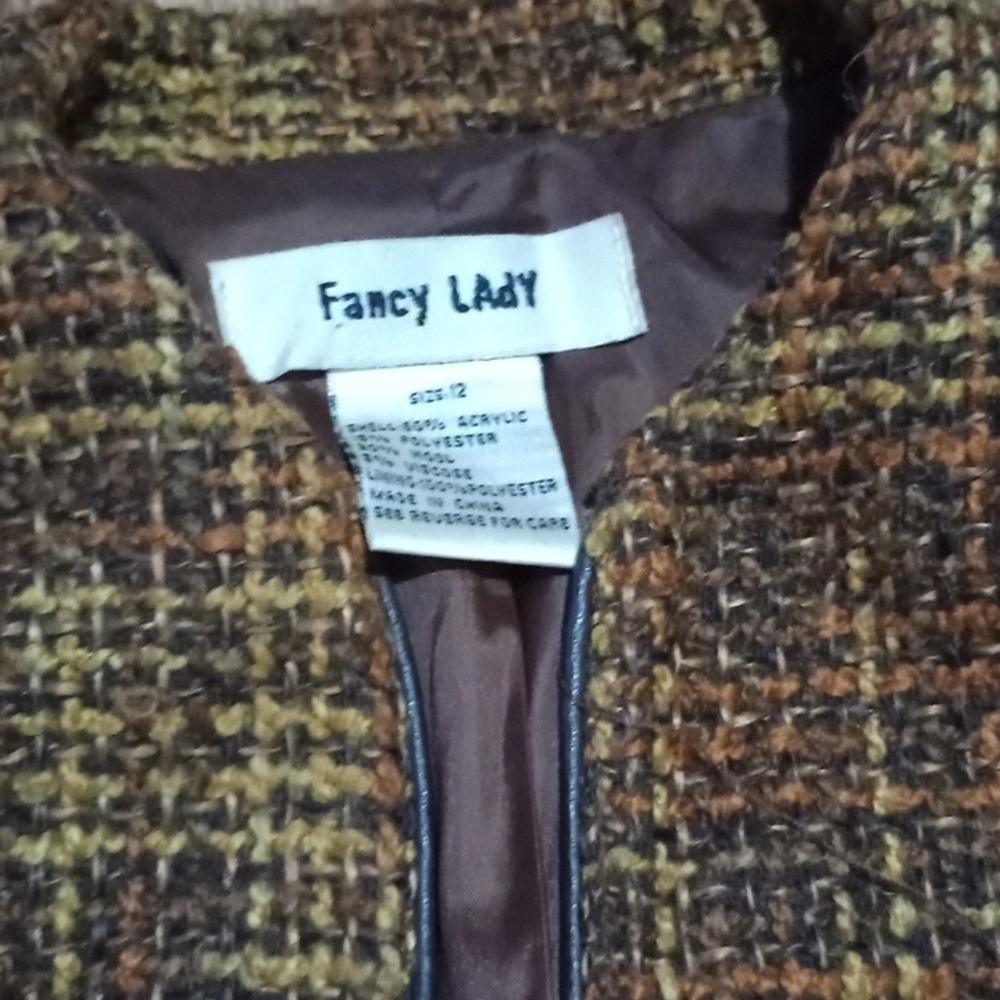 Fancy Lady Tweed Jacket - Picture 2 of 3